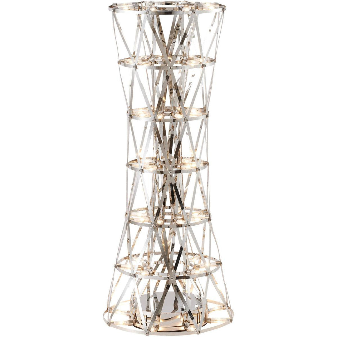 LED Stainless Steel Column Table Lamp - LV LIGHTING