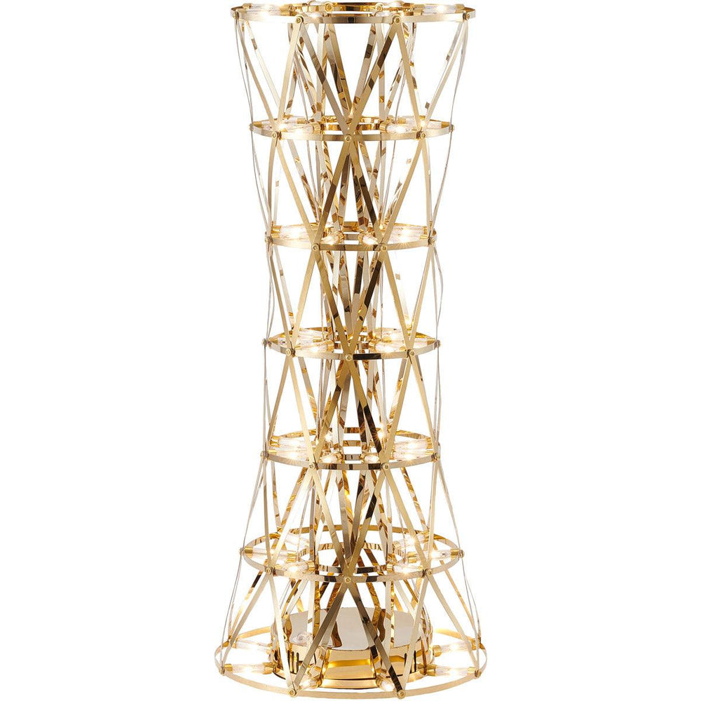 LED Stainless Steel Column Table Lamp - LV LIGHTING