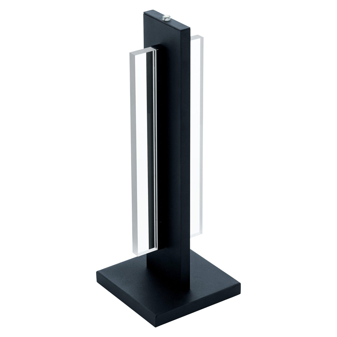 LED Black with Clear Acrylic Table Lamp - LV LIGHTING