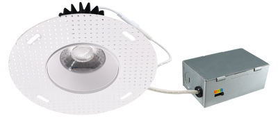 LED Trimless Downlight with 5 Color Changeable Settings