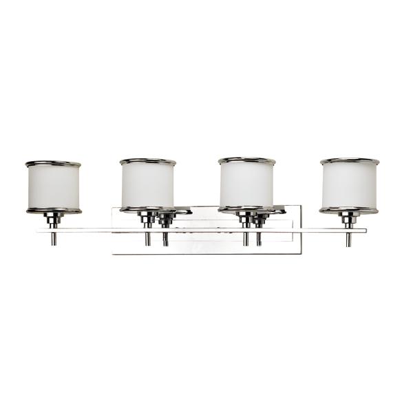 Chrome with Frosted shade Vanity Light - LV LIGHTING