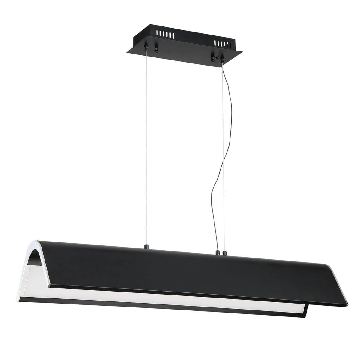 LED Black Bar Pendant - LV LIGHTING