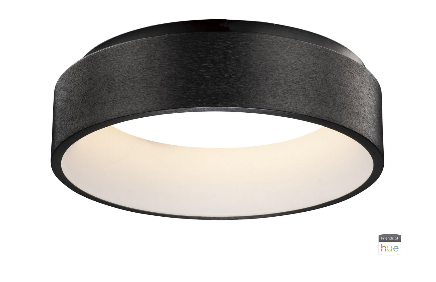 LED Black with Colour Changeable Flush Mount - LV LIGHTING