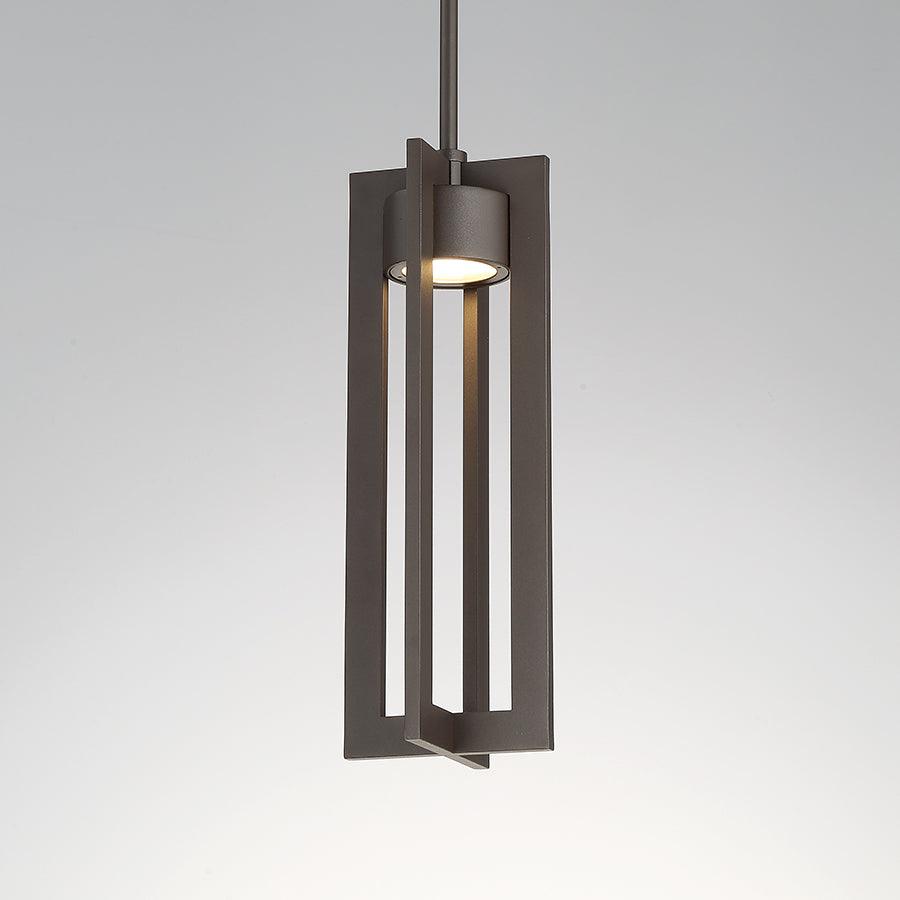 LED Aluminum Chamber Frame Pendant - LV LIGHTING