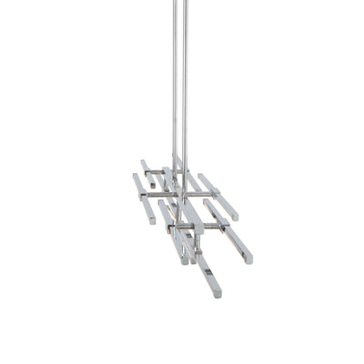 LED Chrome with Square Arm Adjustable Angle Linear Chandelier - LV LIGHTING