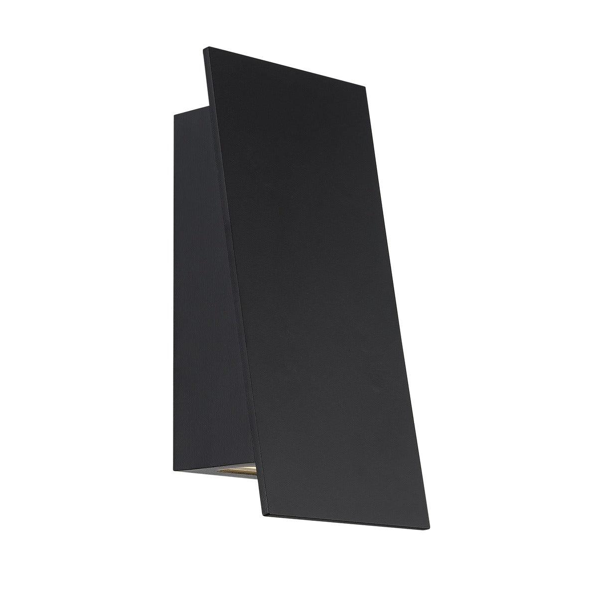 LED Aluminum Slant Frame with Glass Lens Outdoor Wall Sconce - LV LIGHTING