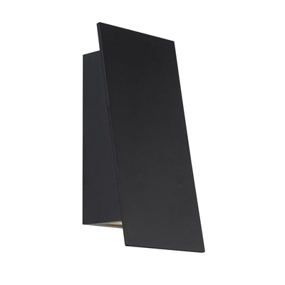 LED Aluminum Slant Frame with Glass Lens Outdoor Wall Sconce - LV LIGHTING