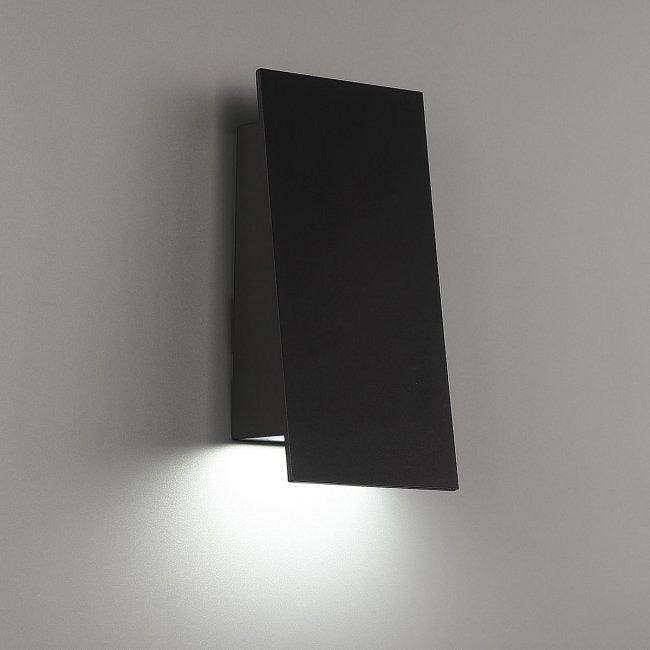 LED Aluminum Slant Frame with Glass Lens Outdoor Wall Sconce - LV LIGHTING