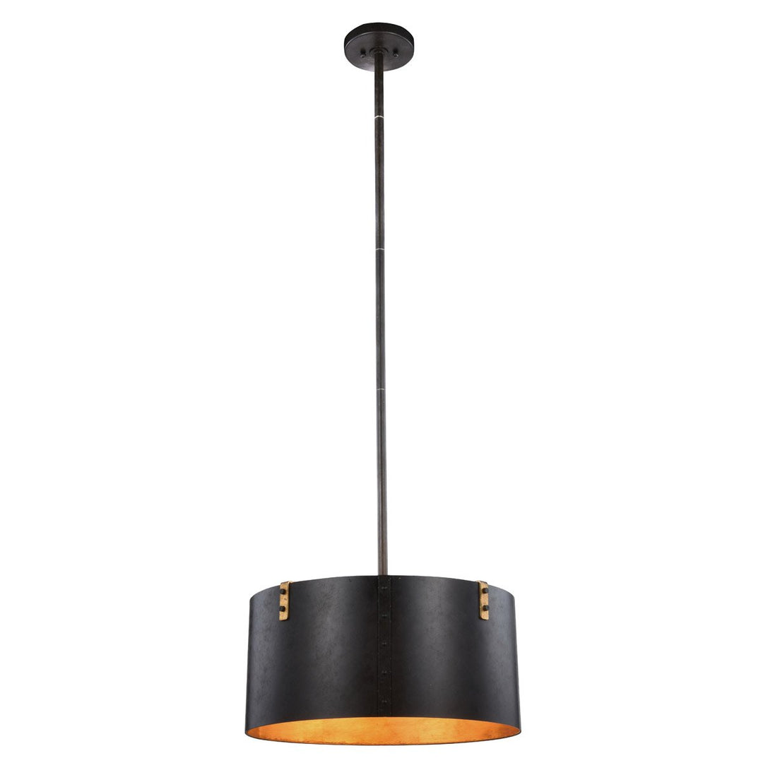 Antique Bronze with Gold Pendant - LV LIGHTING