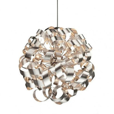 Steel Cluster Globe Shade Chandelier - LV LIGHTING