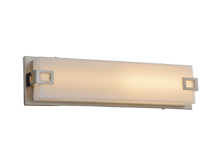 LED with Matte Opal Shade Vanity Light - LV LIGHTING
