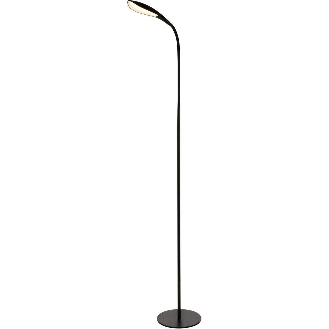 Flat Black LED Floor Lamp - LV LIGHTING