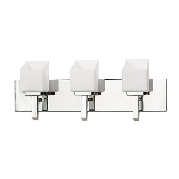 Chrome with Frosted shade Vanity Light - LV LIGHTING