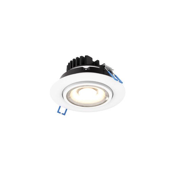 LED Color Temperature Changeable Gimbal Recessed Light - LV LIGHTING