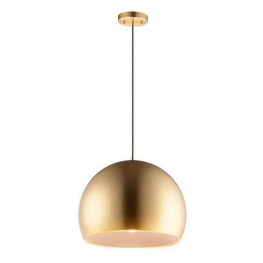LED Dark Grey with Coffee Pendant - LV LIGHTING