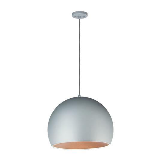 LED Dark Grey with Coffee Pendant - LV LIGHTING