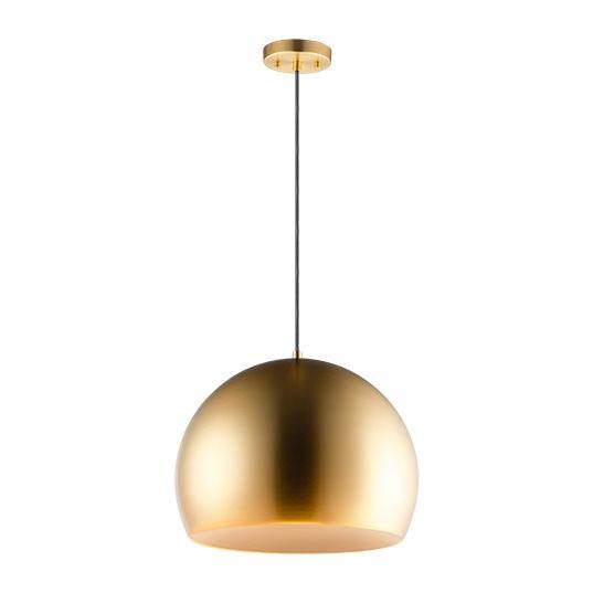 LED Dark Grey with Coffee Pendant - LV LIGHTING