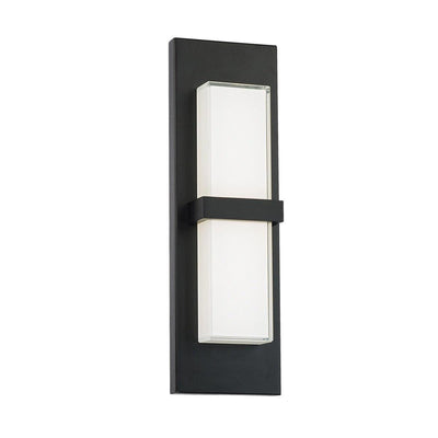 LED Aluminum Frame with Glass Diffuser Outdoor Wall Sconce - LV LIGHTING
