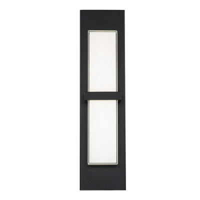 LED Aluminum Frame with Glass Diffuser Outdoor Wall Sconce - LV LIGHTING