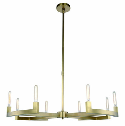 Steel Corsica Frame Chandelier - LV LIGHTING