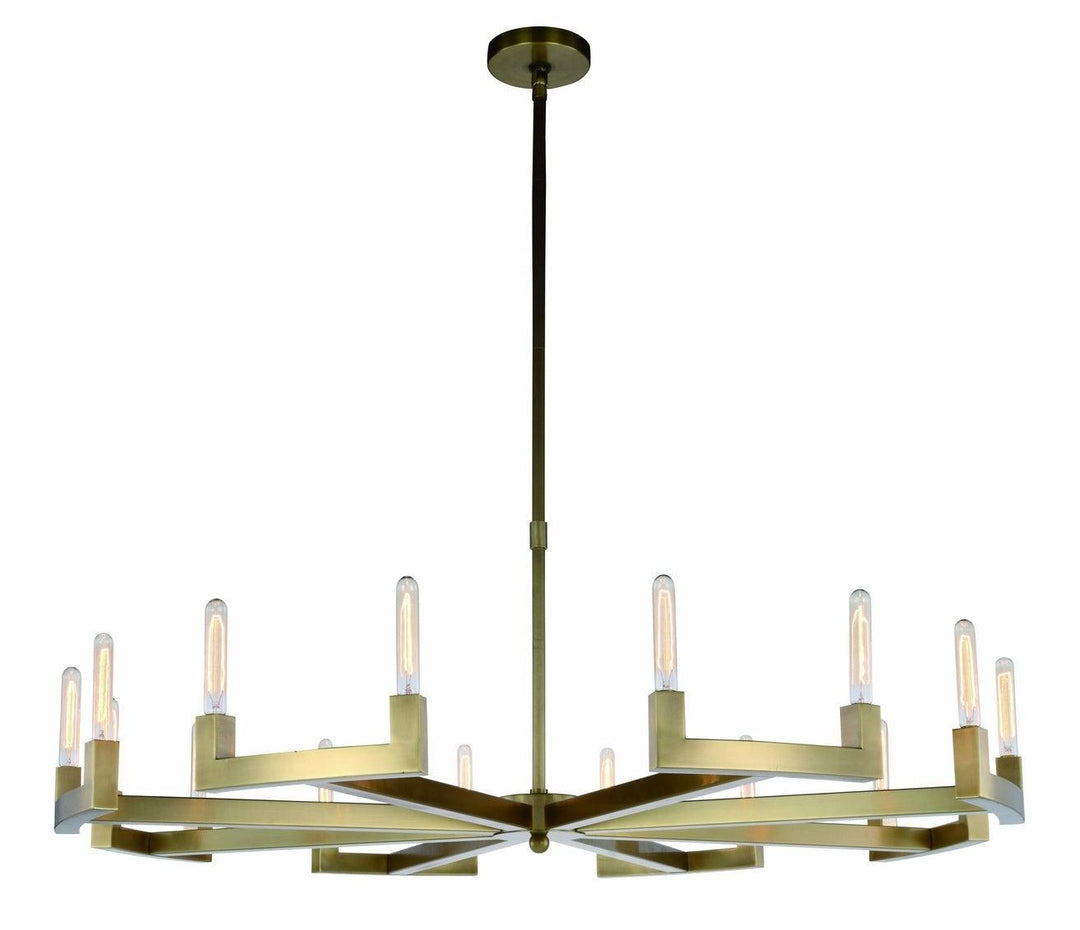 Steel Corsica Frame Chandelier - LV LIGHTING