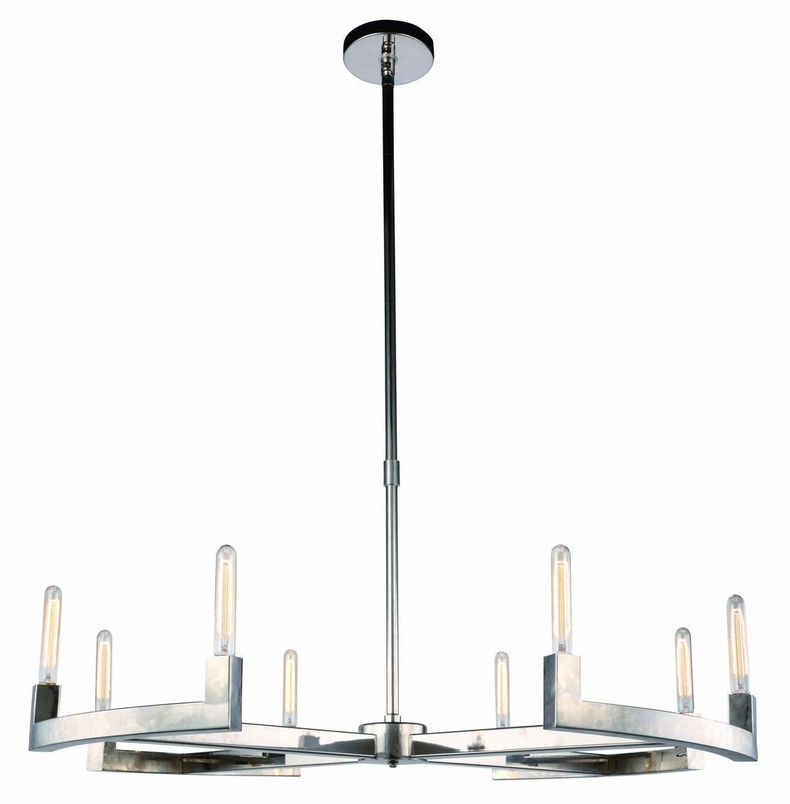 Steel Corsica Frame Chandelier - LV LIGHTING