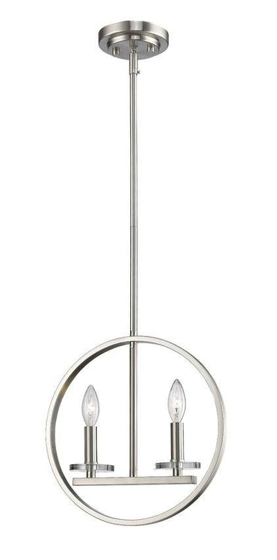 Steel with Sweeping Arms Mini pendant - LV LIGHTING
