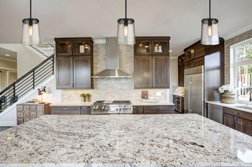 Steel with Clear Glass Shade Pendant - LV LIGHTING