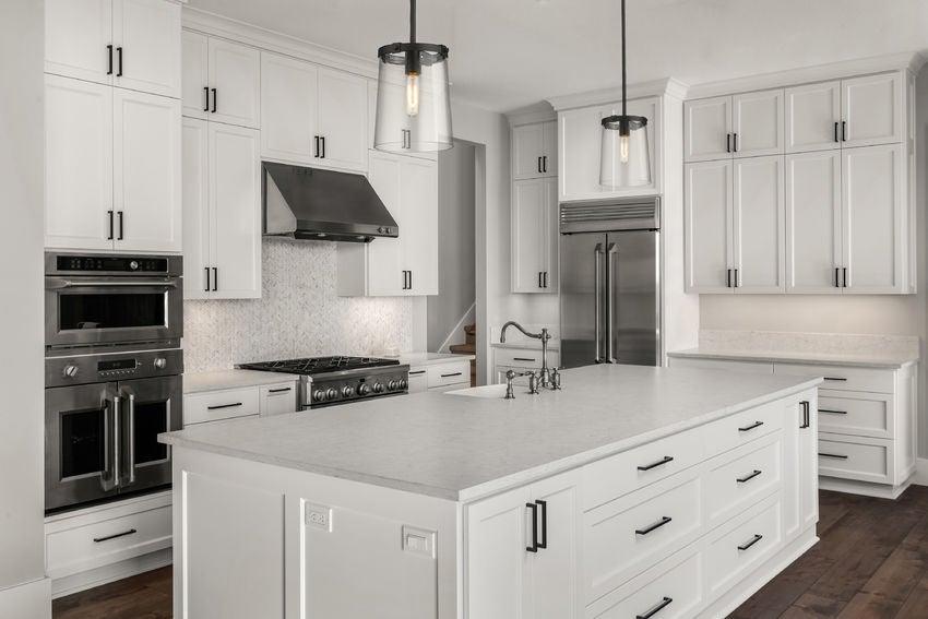 Steel with Clear Glass Shade Pendant - LV LIGHTING