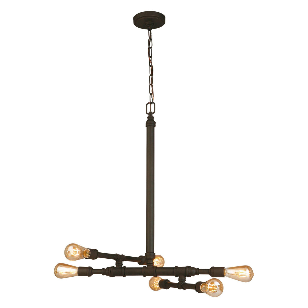 Bronze Water Pipe Pendant - LV LIGHTING