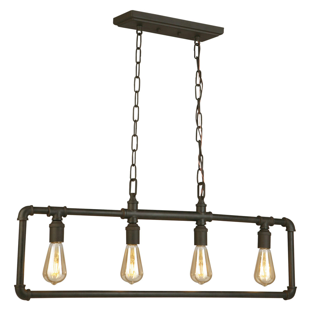 Bronze Water Pipe Pendant - LV LIGHTING
