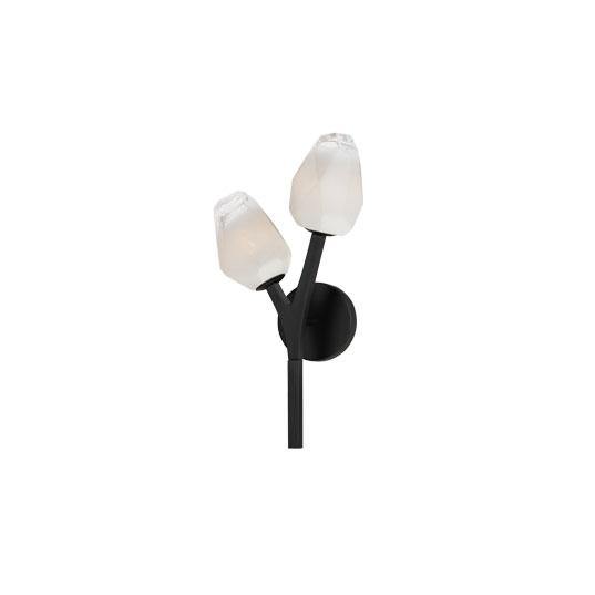 LED Black Bloom Braches 2 Light Wall Sconce - LV LIGHTING