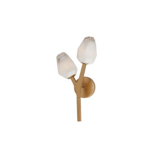 LED Black Bloom Braches 2 Light Wall Sconce - LV LIGHTING