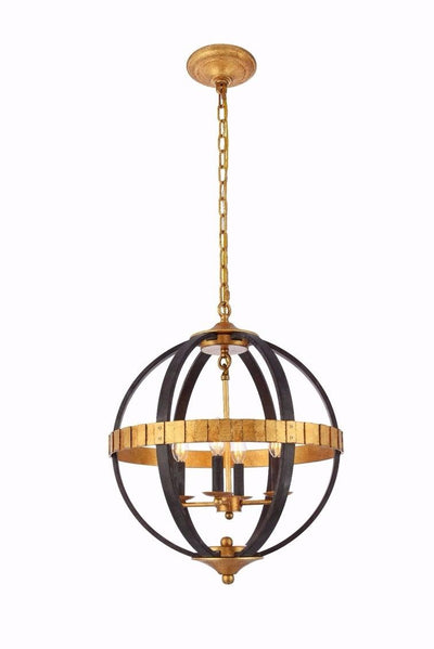 Steel Orbit Frame Pendant - LV LIGHTING