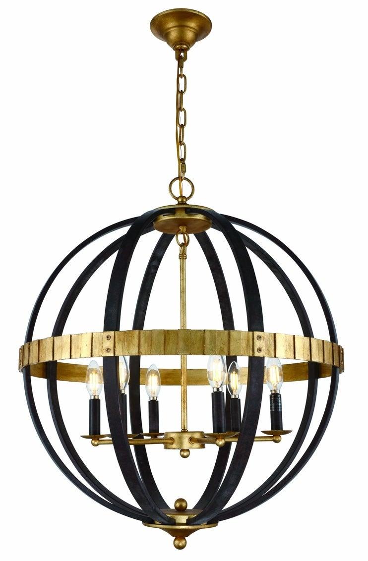 Steel Orbit Frame Pendant - LV LIGHTING