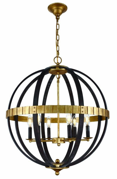 Steel Orbit Frame Pendant - LV LIGHTING