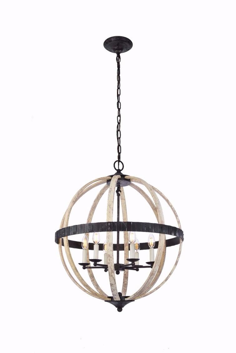 Steel Orbit Frame Pendant - LV LIGHTING
