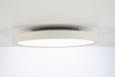 LED White Frame with Color Changeable Backlit Smart Flush Mount - LV LIGHTING