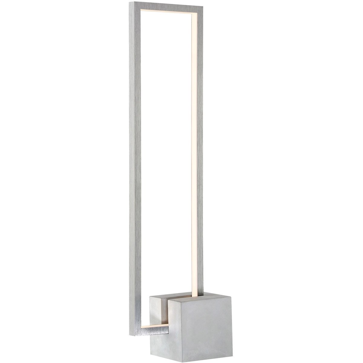 Silver Portable Table Lamp - LV LIGHTING