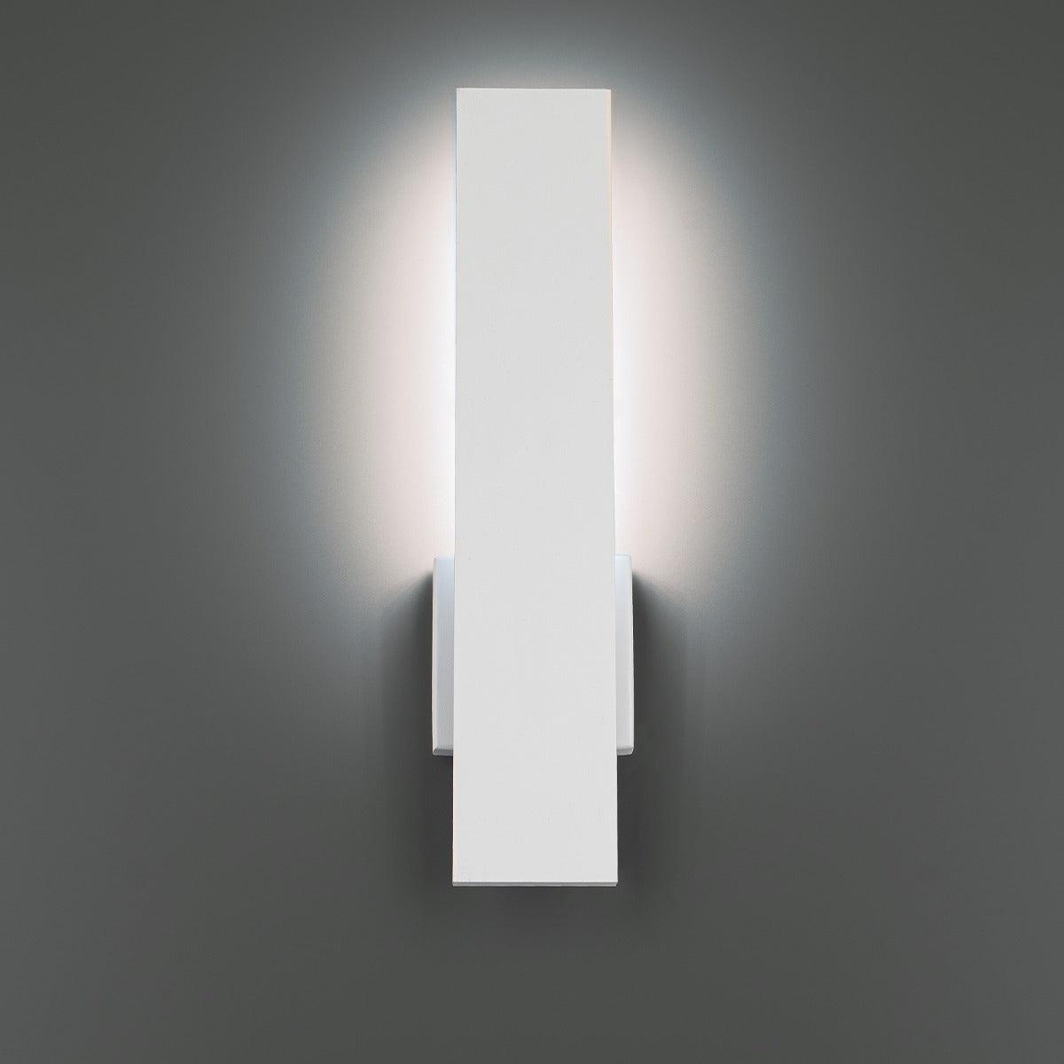 LED Aluminum Frame with Frosted Glass Diffuser Color Changeable Outdoor Wall Sconce - LV LIGHTING