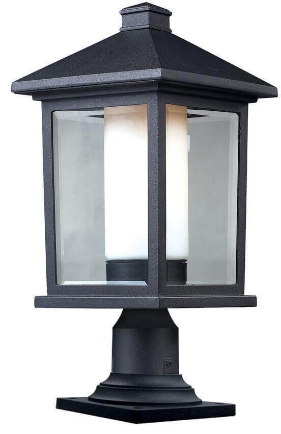 Aluminum with Dual Layered Construction Outdoor Pier Mount - LV LIGHTING