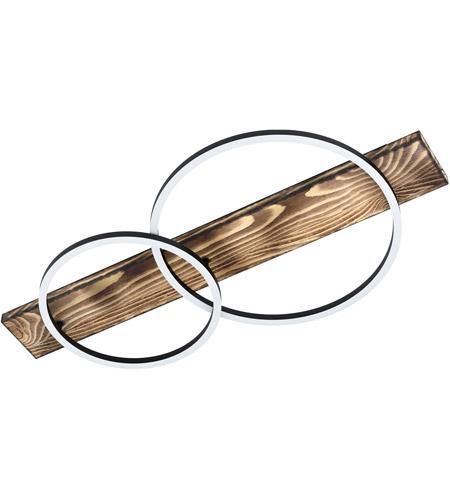 LED Brushed Pine Wood Wall Sconce - LV LIGHTING