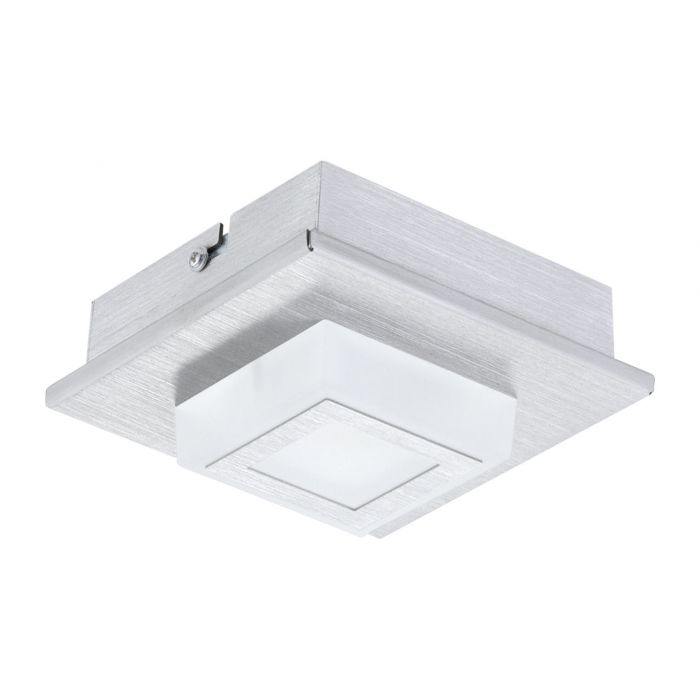 LED Brushed Aluminum Flush Mount - LV LIGHTING