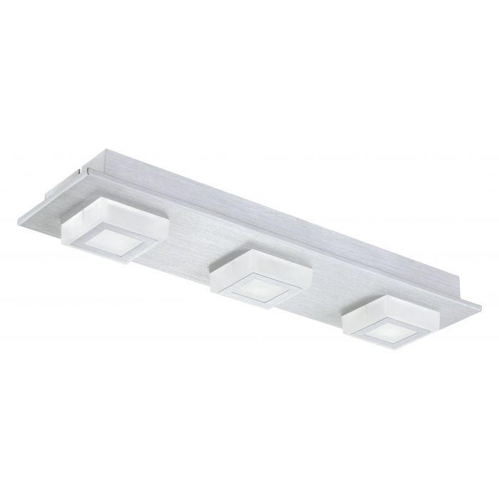 LED Brushed Aluminum Flush Mount - LV LIGHTING