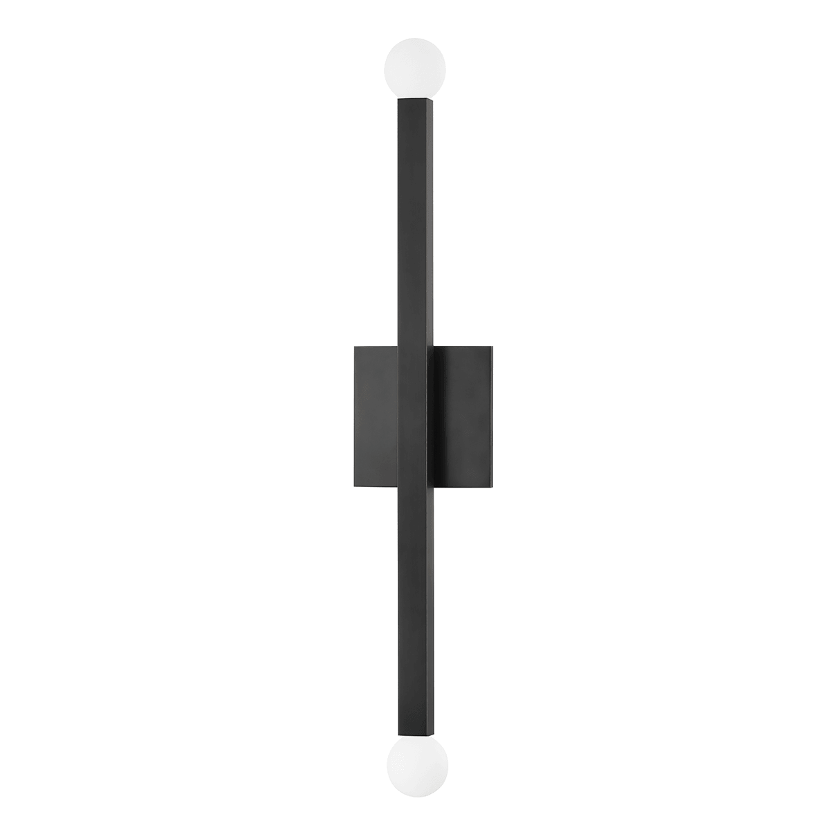 Steel Rectangular Rod 2 Light Wall Sconce - LV LIGHTING