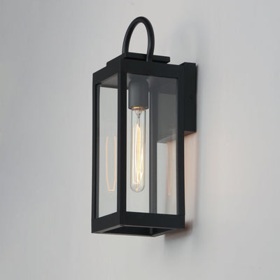 EPMM Vivex Frame with Clear Glass Shade Outdoor Wall Sconce - LV LIGHTING