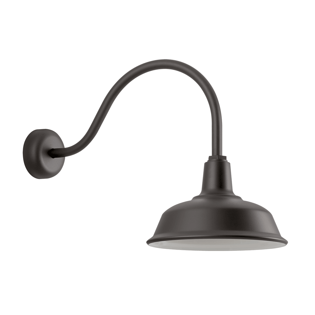 Steel with Arch Arm Outdoor Wall Sconce - LV LIGHTING