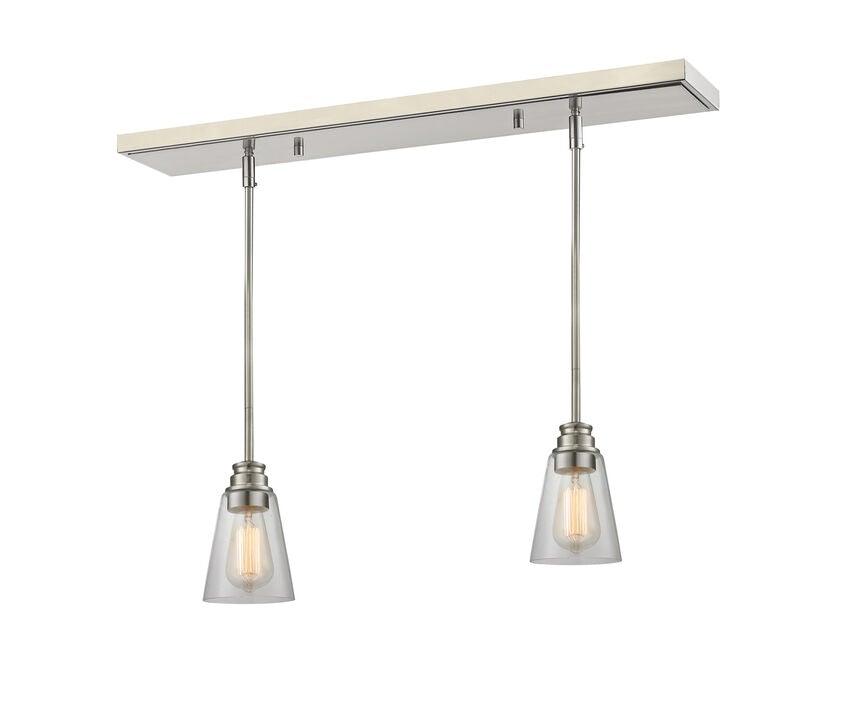 Harmony Vintage with Clear Glass Shade Pendant - LV LIGHTING