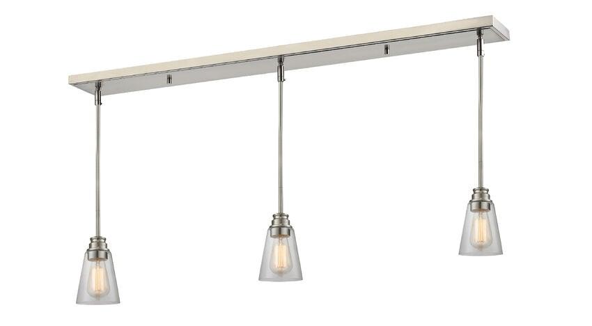 Harmony Vintage with Clear Glass Shade Pendant - LV LIGHTING