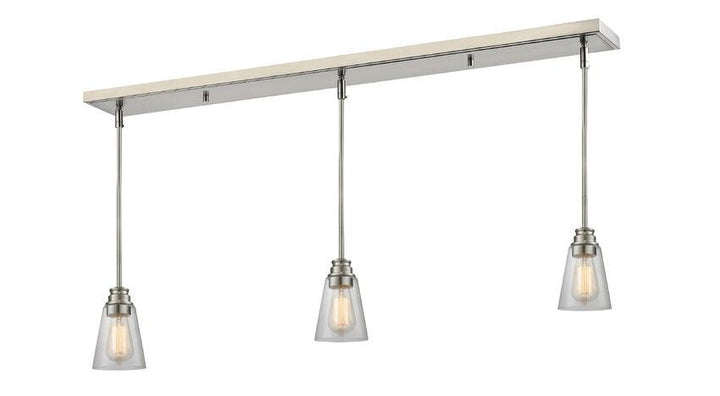 Harmony Vintage with Clear Glass Shade Pendant - LV LIGHTING